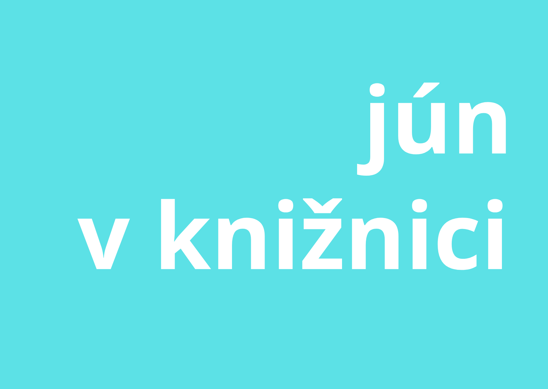 Jún v knižnici